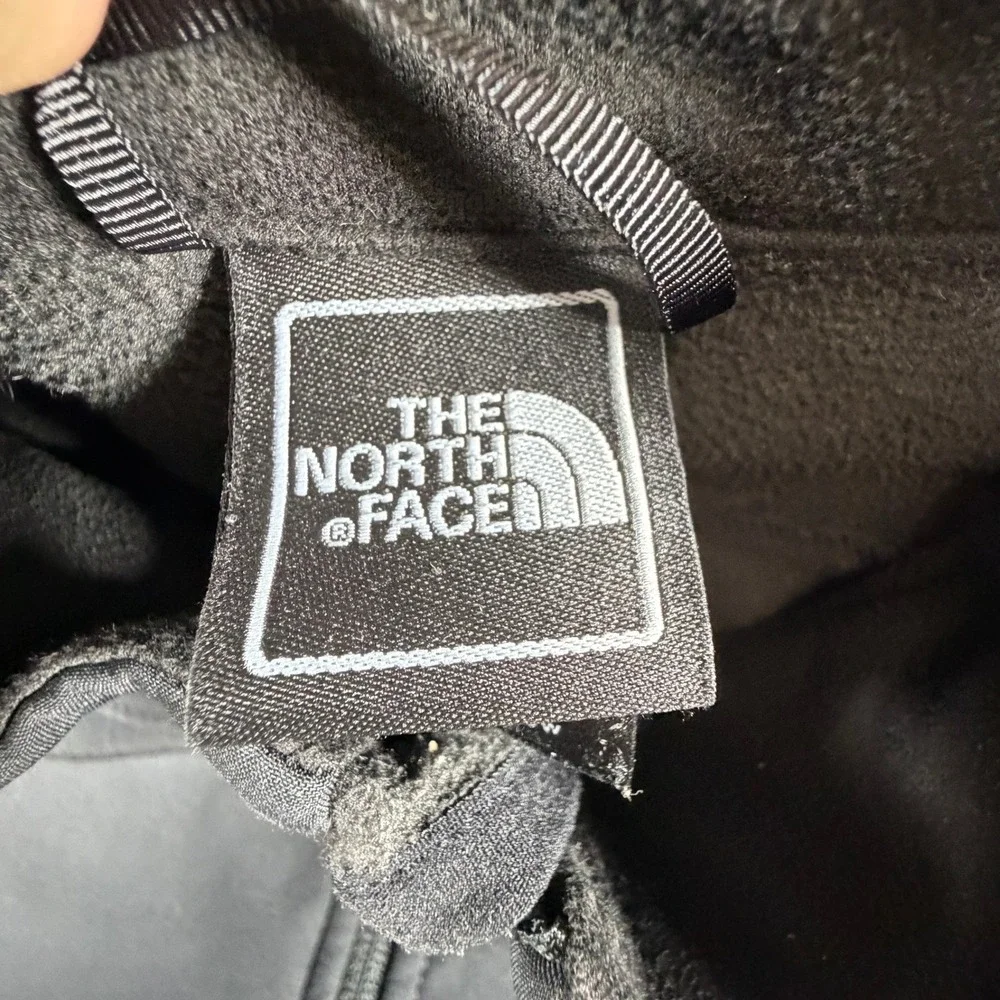 The North Face Mens Apex Bionic Softshell Jacket Black Full Zip Size Small